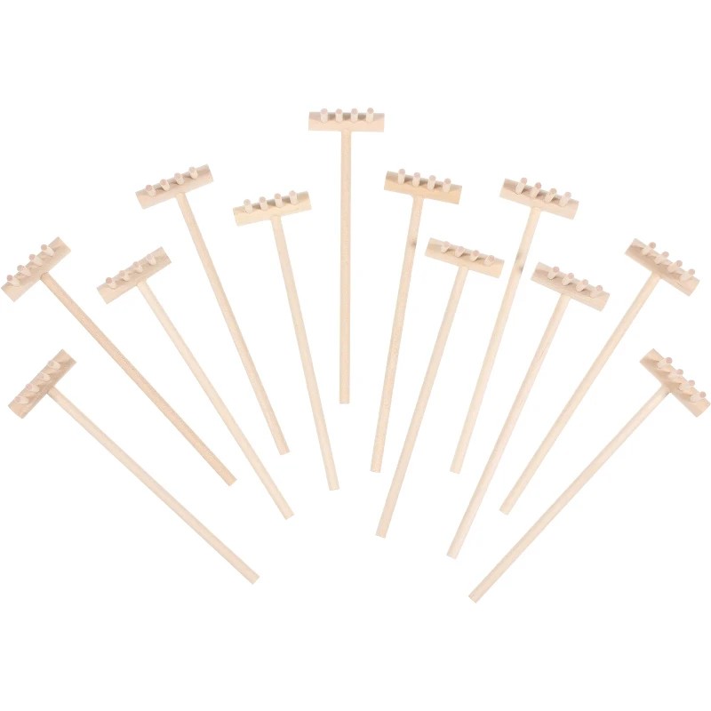 Zen Gardening Tools - Conjunto de 6 Mini Rakes de