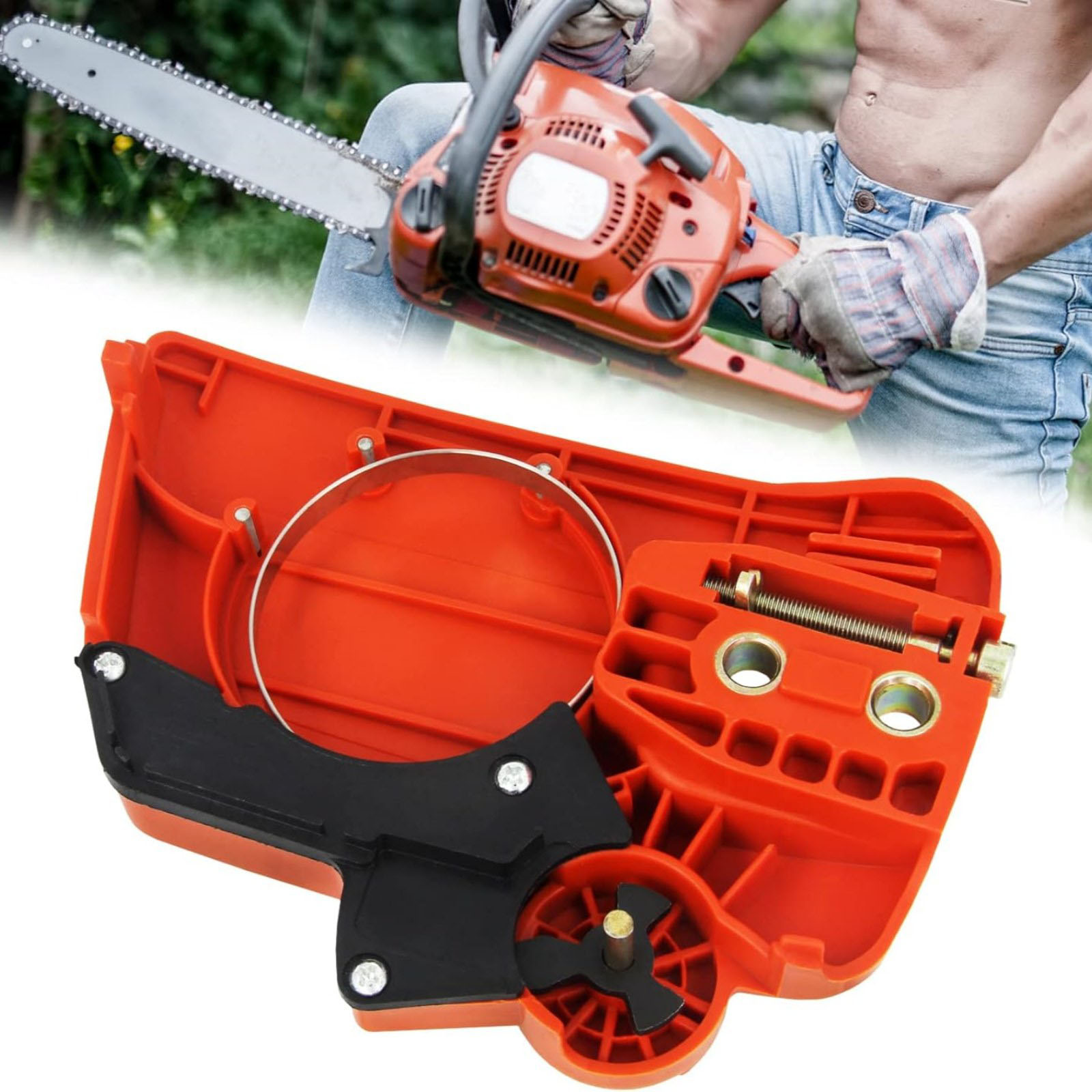 Husqvarna Chainsaw 120 Mark Ii - 525628901 motosserra embreagem corrente capa de