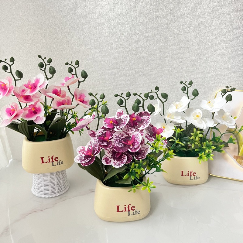Orchid Potting Mix - Orquídea Simulada de Alto Padrão em