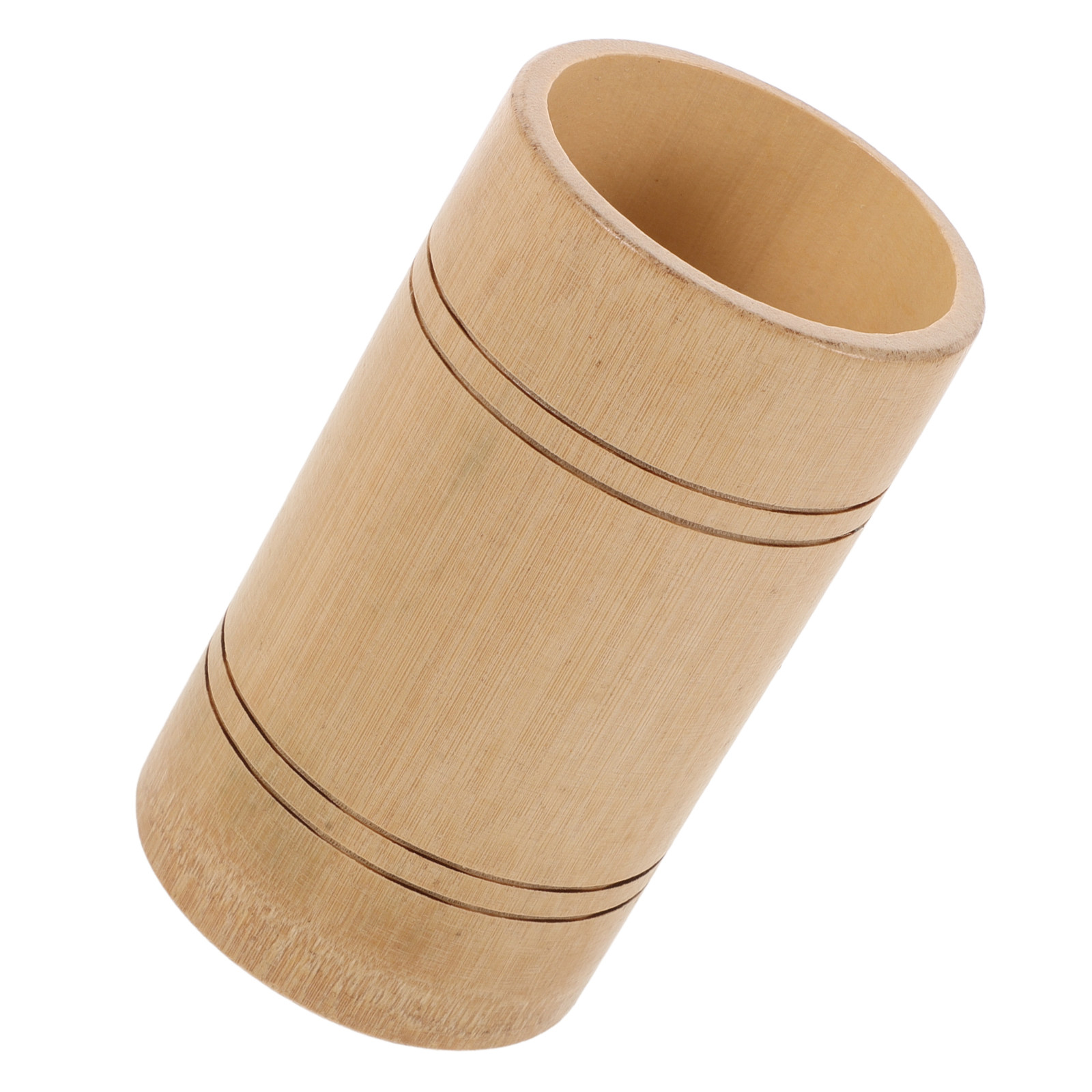 Zen Gardening Tools - Mini Tubo de Madeira para Armazenamento,