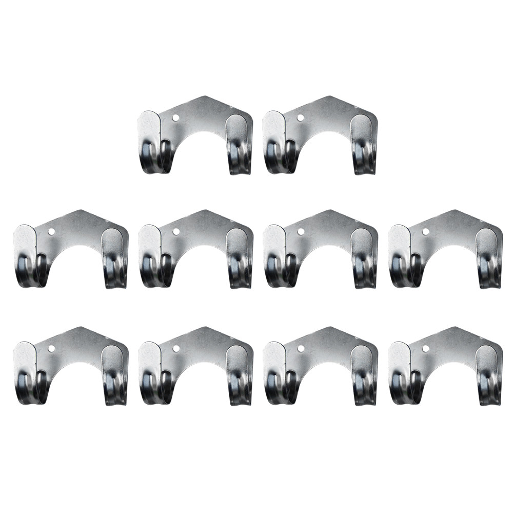Gardening Tools Rack - 10 Peças Ganchos Duplos de Ferro