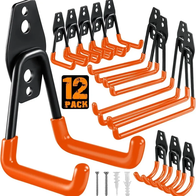 Gardening Tools Organiser - Conjunto de 12 Ganchos Utilitários para