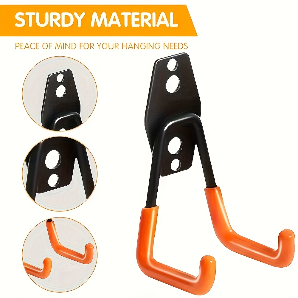 Gardening Tools Heavy Duty - 1 Gancho de Parede Reforçado em