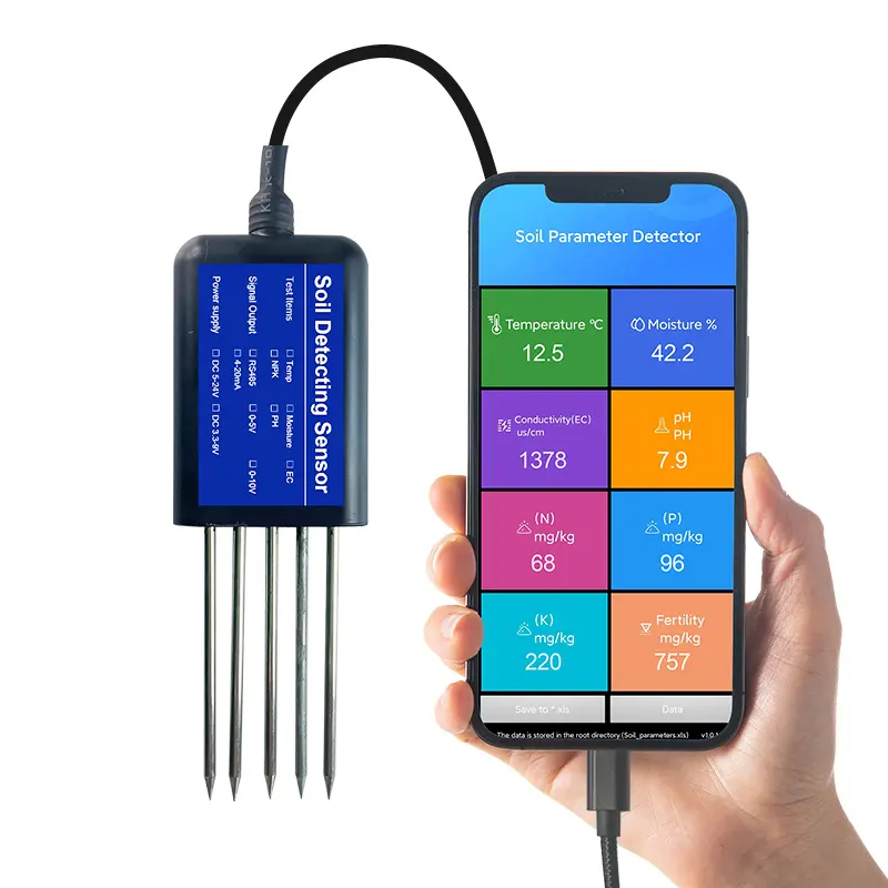 Medidor de Umidade do Solo 8 e - Soil Ph Meter avaliação e preço