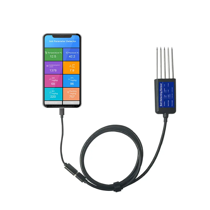 Medidor de Umidade do Solo 8 e - Soil Ph Meter avaliação e preço
