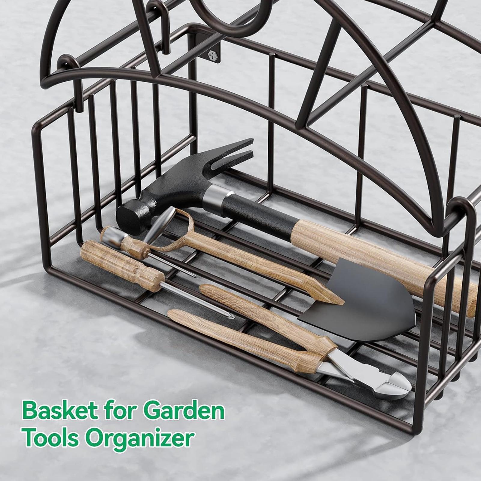 Suporte de parede para manguei - Gardening Tools Organiser avaliação e preço