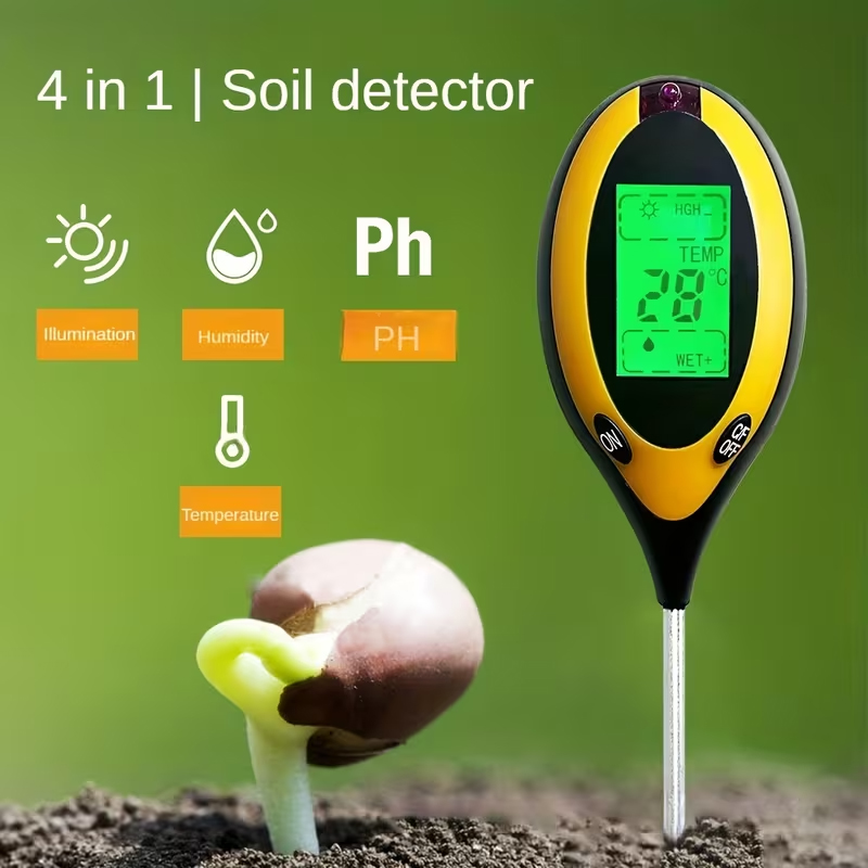 Medidor de Umidade do Solo 4 e - Soil Ph Meter avaliação e preço