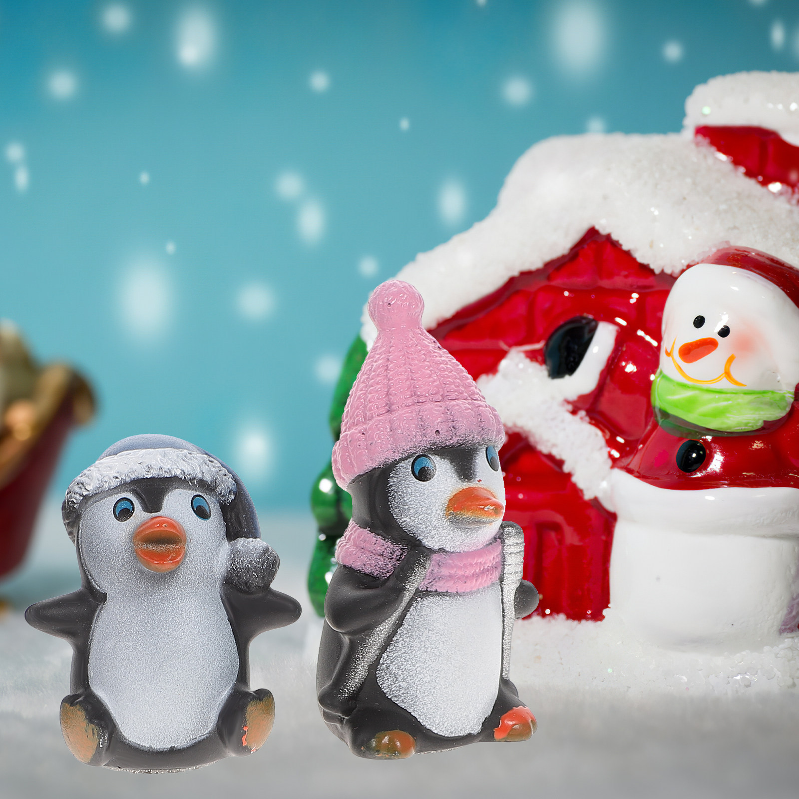 12 Peças de Mini Pinguins para - Gardening Tools Unique avaliação e preço