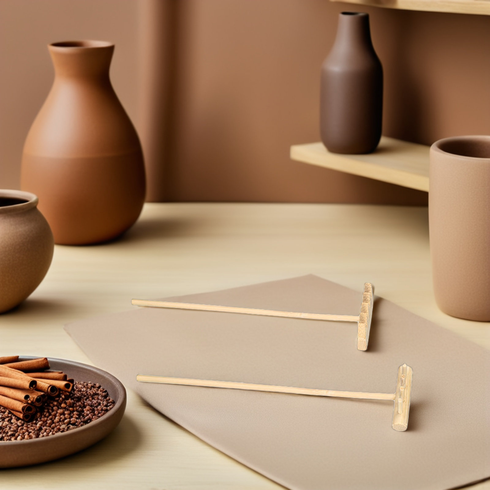 Conjunto de 6 Peças de Mini Ra - Zen Gardening Tools avaliação e preço