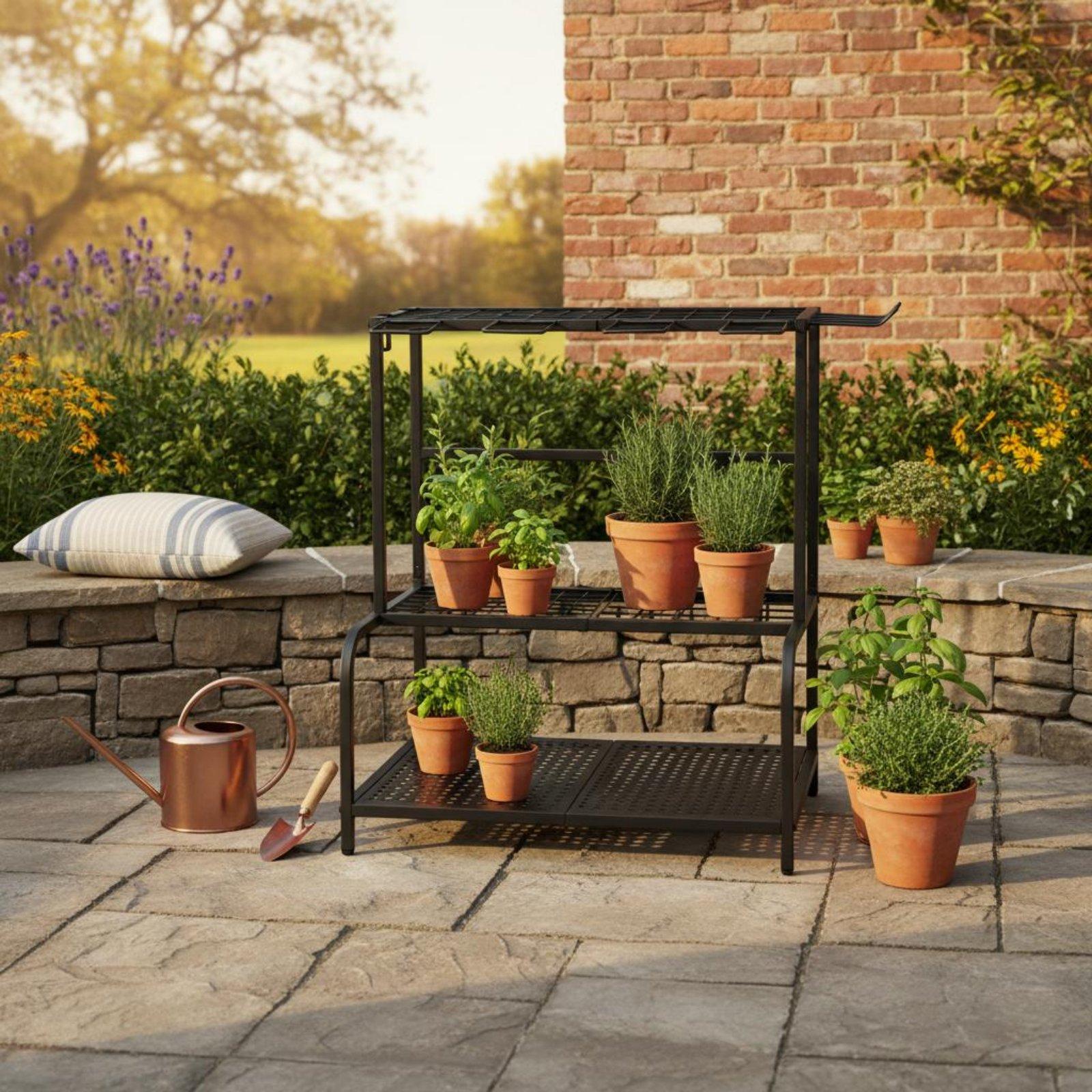 Suporte de Ferramentas de Jard - Gardening Tools Rack avaliação e preço