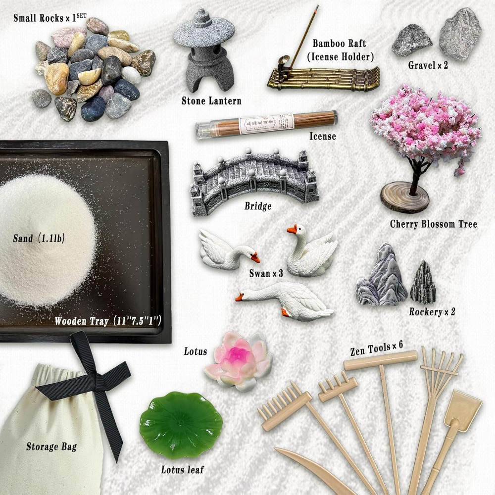 Kit de Jardim Zen SRAYW para D - Zen Gardening Tools avaliação e preço