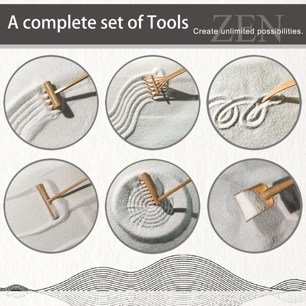 Kit de Jardim Zen SRAYW para D - Zen Gardening Tools avaliação e preço