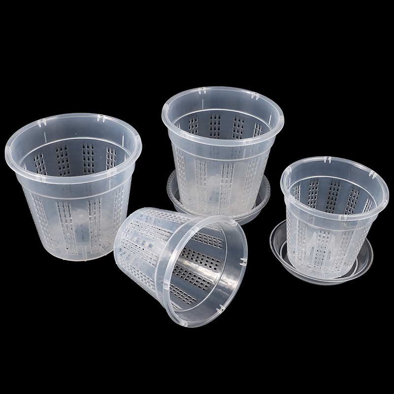 Cestas plásticas transparentes - Orchid Potting Mix avaliação e preço