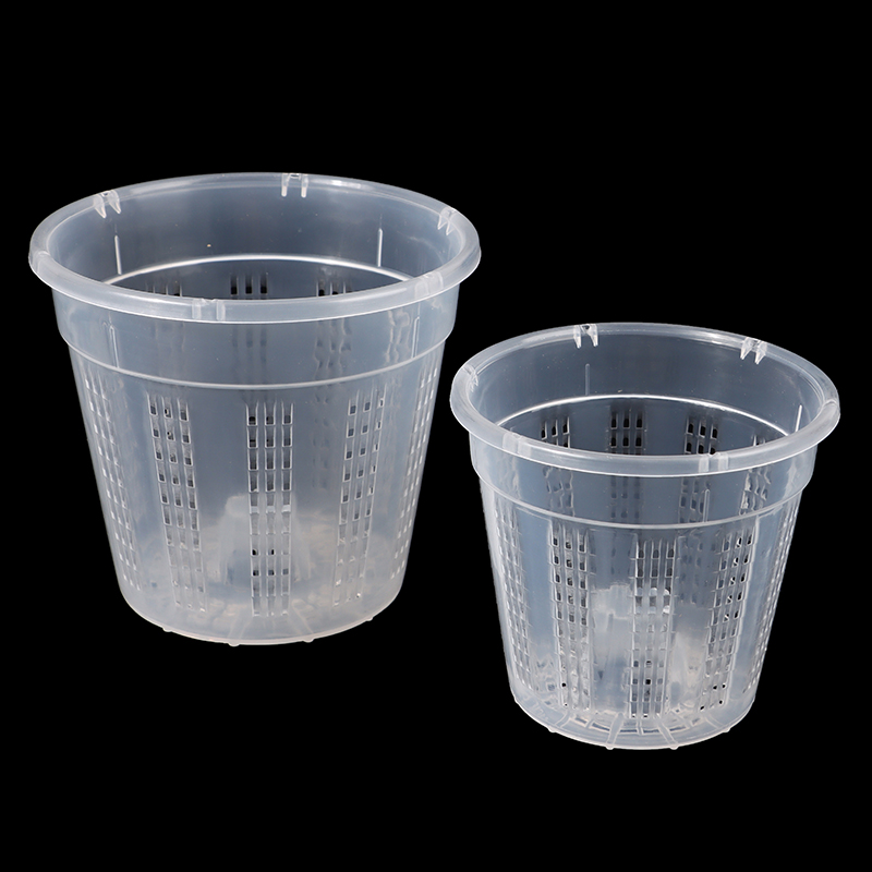 Cestas plásticas transparentes - Orchid Potting Mix avaliação e preço