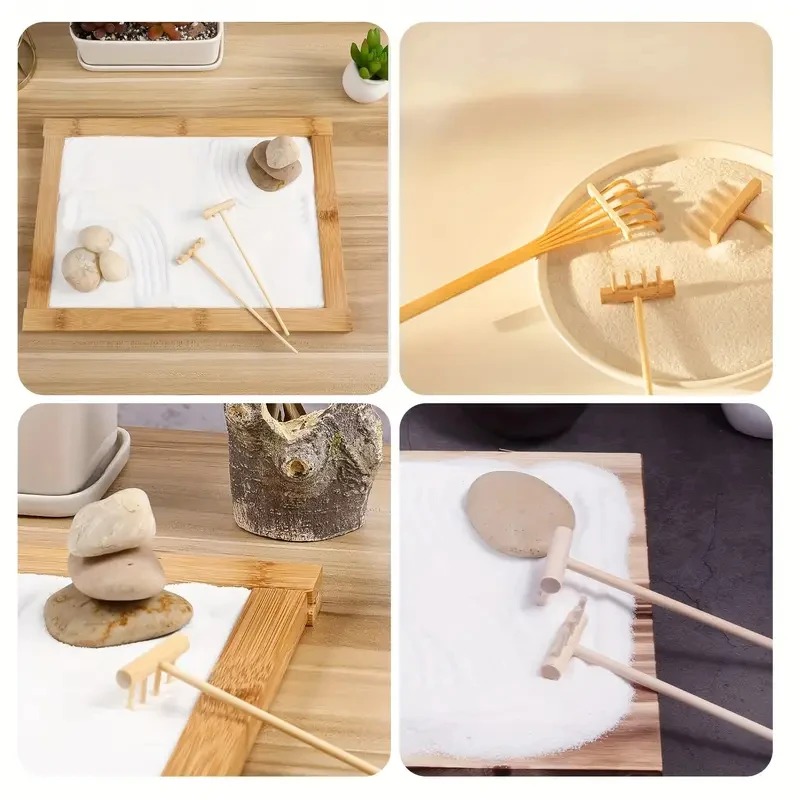 Novo Conjunto de 6 Ferramentas - Zen Gardening Tools avaliação e preço
