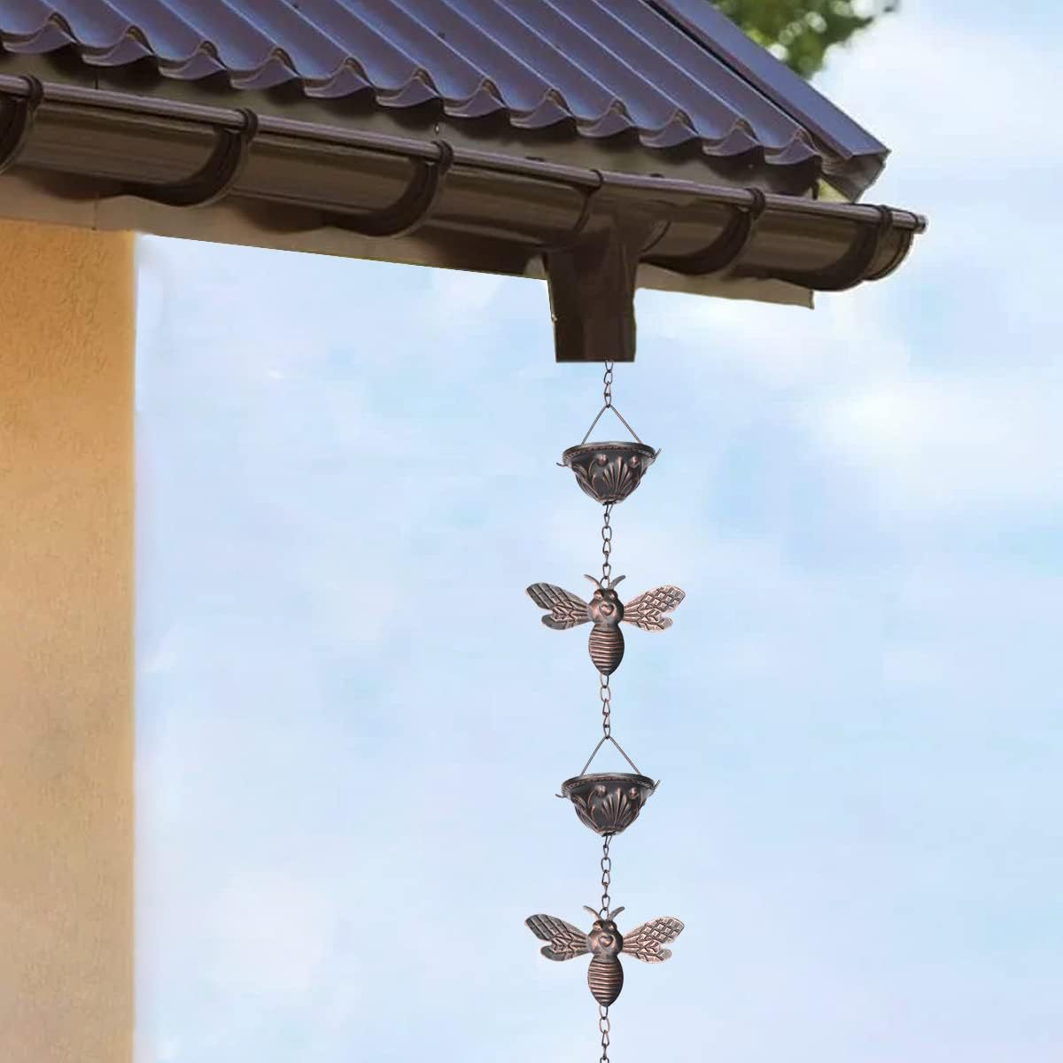 Cadeia de drenagem de água de  - Zen Gardening Tools avaliação e preço