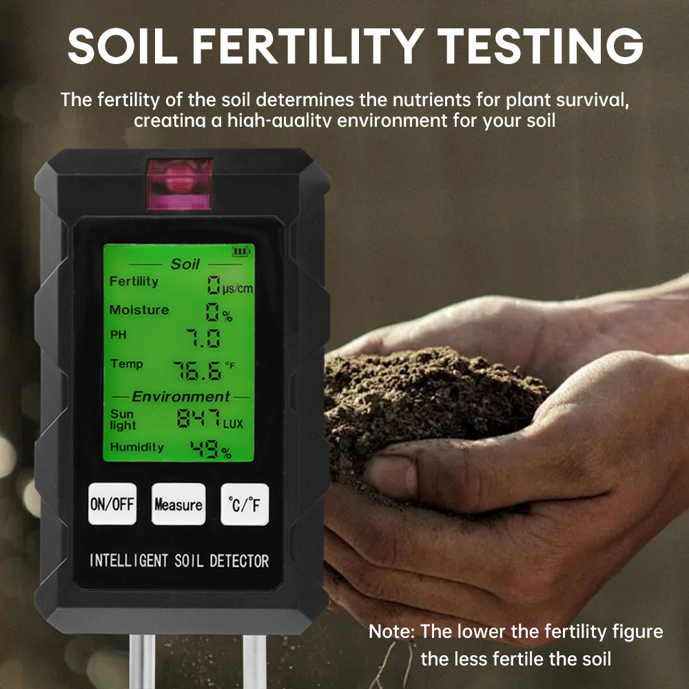 Medidor de Temperatura e Umida - Soil Ph Meter avaliação e preço