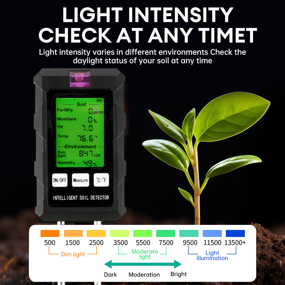 Medidor de Temperatura e Umida - Soil Ph Meter avaliação e preço