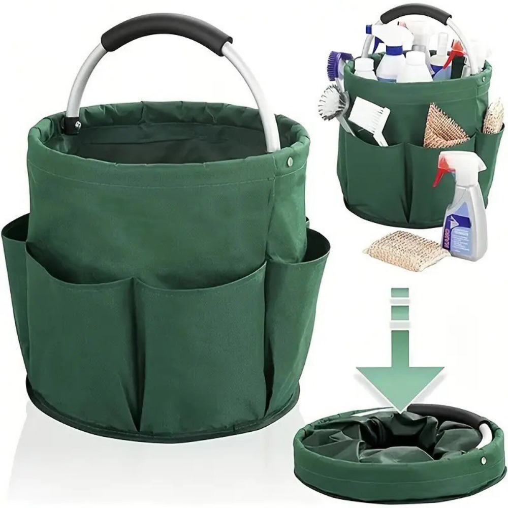 Cesta portátil dobrável para a - Gardening Tools Organiser avaliação e preço